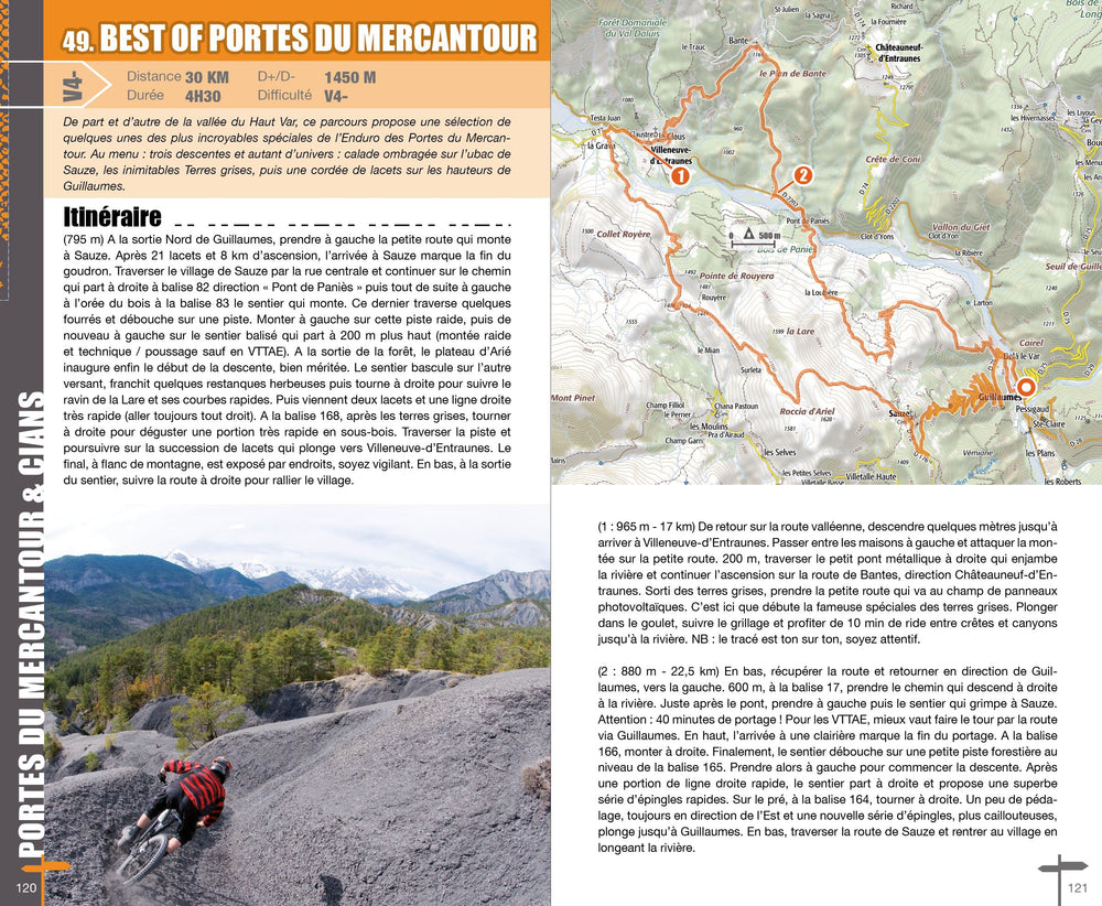 Topoguide cyclo - Alpes-Maritimes : 100 itinéraires VTT | VTOPO guide vélo VTOPO 