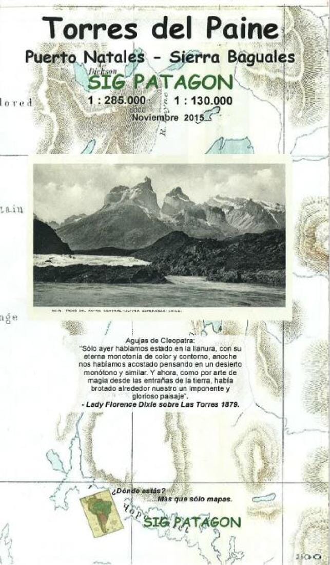 Torres del Paine: Puerto Natales-Sierra Baguales (Spanish edition) by SIG Patagon